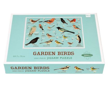Rex London - Пъзел 1000 части - Градински птици