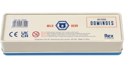 Rex London - Домино в метална кутийка - Дива мечка 
