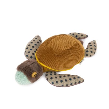 Moulin Roty - Бебешка мека играчка - Малка костенурка 