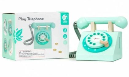 Classic World  - Дървена играчка - Телефон с шайба 
