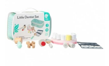 Classic World - Детски дървен комплект - Малкият зъболекар 