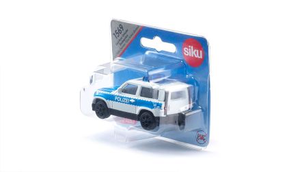 SIKU - Метални Колички - Пожарна кола  LAND ROVER DEFENDER 