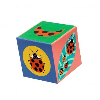 Djeco - Кубчета за игра  - Диви животни - 10 броя