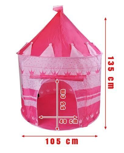 Детска палатка - розова -  Kruzzel