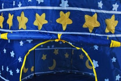Детска палатка - синя -  Kruzzel