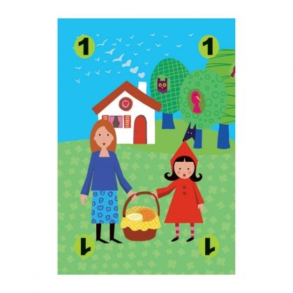 Djeco - Детска игра с карти Приказки