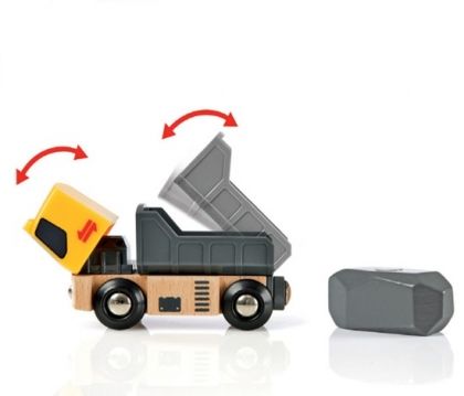 Brio - Влакче за строителни работи, релси и камиончета