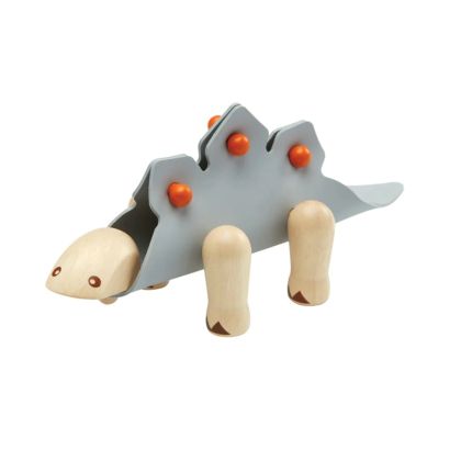 Дървена играчка за сглобяване - Стегозавър - PlanToys