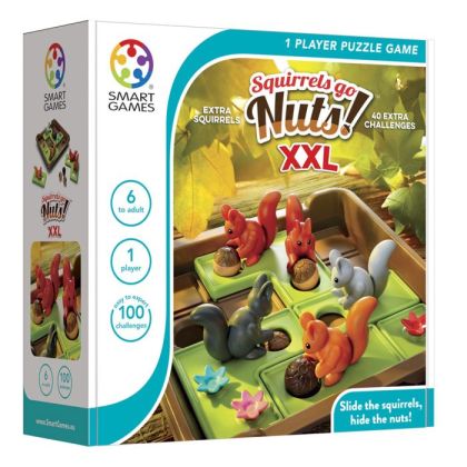 Логическа игра - Squirrels Go Nuts XXL - Smart Games