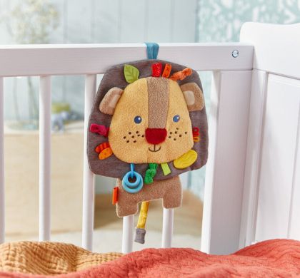 Бебешка сензорна играчка за количка - Лъвче - HABA