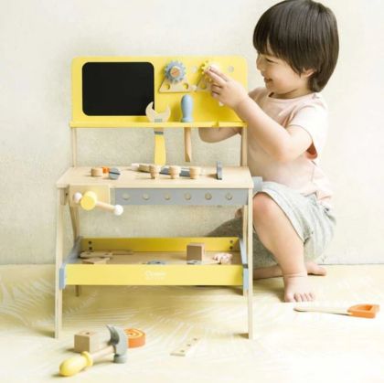 Дървена детска играчка - преносима работилница - Classic World