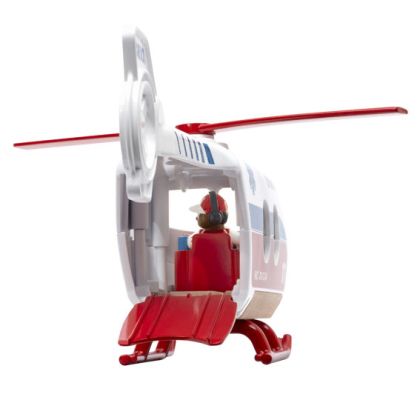 Метална играчка спасителен хеликоптер - Rescue helicopter - Brio
