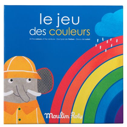 Кооперативна образователна игра - Цветовете - Moulin Roty