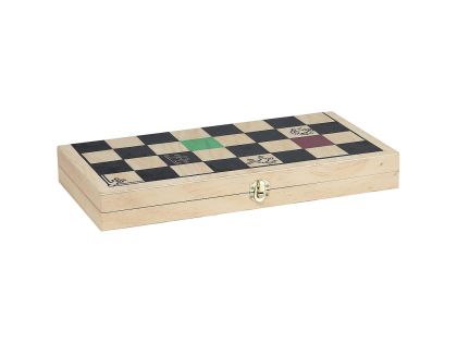Дървена игра на шах по дизайн на Кийт Харинг - Vilac