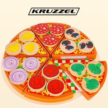 Дървена пица за рязане  - Kruzzel