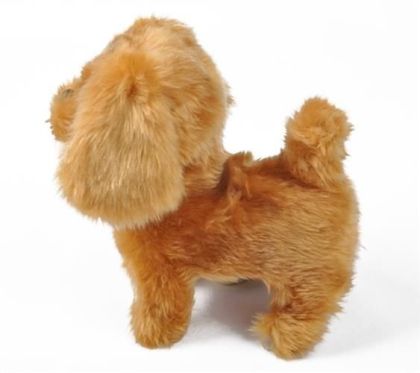 Мека играчка плюшено интерактивно куче - Kruzzel