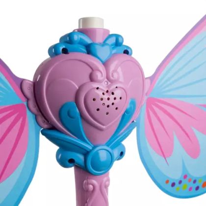Забавна играчка за сапунени мехури във формата на пеперуда + LED подсветка - Kruzzel