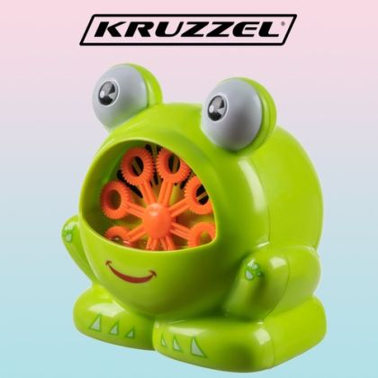 Машина за сапунени мехури във формата на жаба - Kruzzel