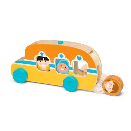 Дървена играчка GO Tots автобус - Melissa & Doug
