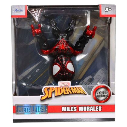 Метална фигура Marvel 4"Miles Morales Spider-Man 