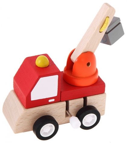 woody, дървена играчка, кран с механизъм, играчка, играчки, игри, игра 
