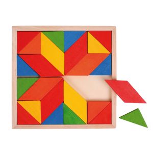 Bigjigs - Дървена мозайка 24 части