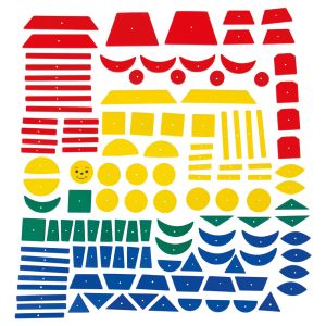 Bigjigs - Игра мозайка с чукче и пинчета