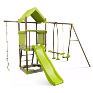 Green For Swing Set – Комплект с люлки и пързалка за игра - SONNE