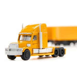 Siku -  Играчка тежкотоварен камион с ремарке DHL