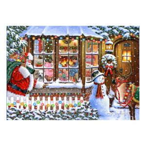 Пъзел с едри части 500 – Дядо Коледа – The House of Puzzles