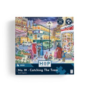 Пъзел 1000 части - Да хванем трамвая  - The House of Puzzles