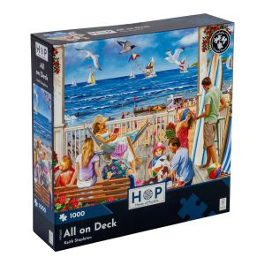 Пъзел 1000 части - Всички на палубата - The House of Puzzles