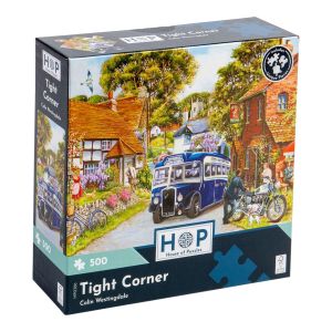 Пъзел 500 части - Тесен завой - The House of Puzzles