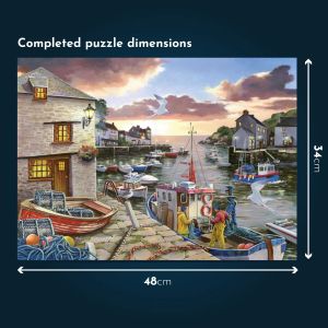 Пъзел с едри части 250- Без бързане - The House of Puzzles