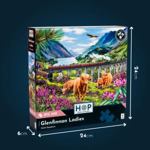 Пъзел с едри части 500 - Зимни птици – The House of Puzzles