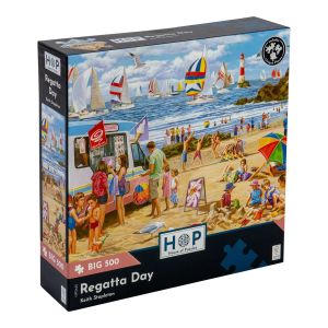 Пъзел с едри части 500 - Денят на регатата - The House of Puzzles