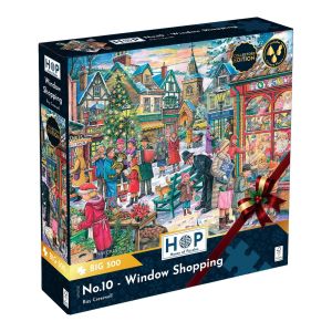 Пъзел с едри части 500 - Разглеждане на витрини - The House of Puzzles