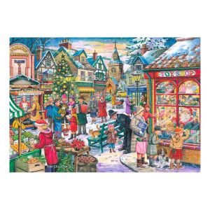 Пъзел с едри части 500 - Разглеждане на витрини - The House of Puzzles