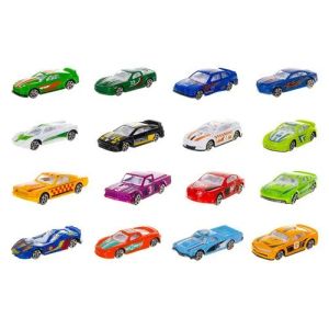 Детски метални колички - 16 броя - Kruzzel