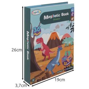 Магнитна книга Динозаври - Kruzzel