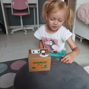 Касичка на батерии коте - Iso Trade