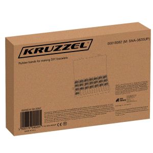 Творчески комплект - изплети си сам гривнички от 4400 бр. ластици - Kruzzel