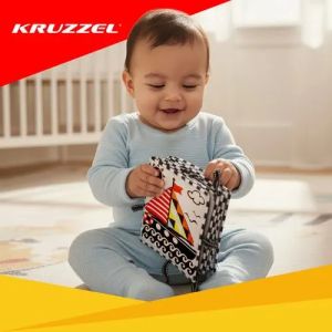 Сензорна играчка - книга - KRUZZEL