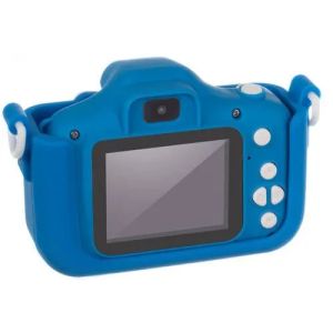 Синя цифрова Full HD камера с + 32GB карта памет и вградени игри и селфи камера - Kruzzel