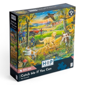 Пъзел с едри части 500 - Хвани ме ако можеш - The House of Puzzles