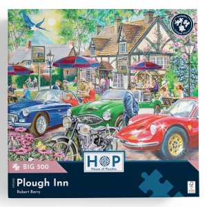Пъзел с едри части 500 - При ралото - The House of Puzzles