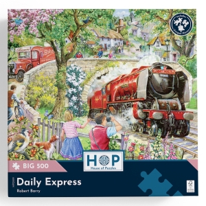 Пъзел с едри части 500 - Ежедневният експрес - The House of Puzzles