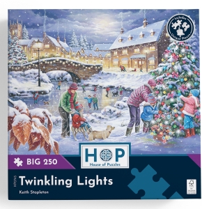 Пъзел с едри части 250 - Блещукащи светлини - The House of Puzzles