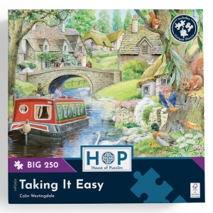 Пъзел с едри части 250- Без бързане - The House of Puzzles