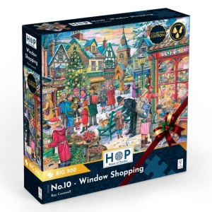 Пъзел с едри части 500 - Разглеждане на витрини - The House of Puzzles